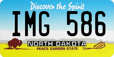 ND license plate IMG586