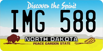 ND license plate IMG588