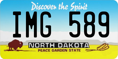 ND license plate IMG589