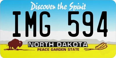 ND license plate IMG594