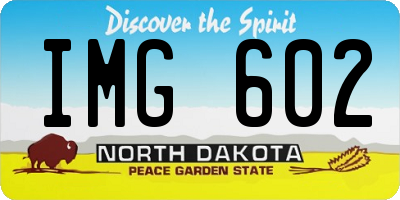 ND license plate IMG602