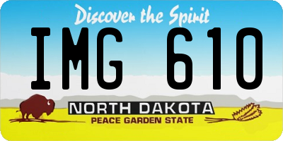 ND license plate IMG610