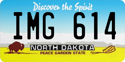ND license plate IMG614