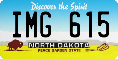 ND license plate IMG615
