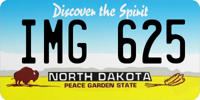 ND license plate IMG625
