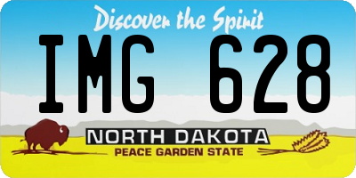 ND license plate IMG628