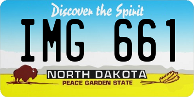 ND license plate IMG661