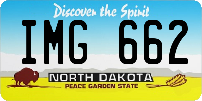 ND license plate IMG662