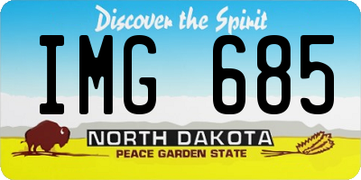 ND license plate IMG685