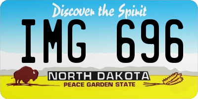 ND license plate IMG696