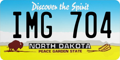 ND license plate IMG704