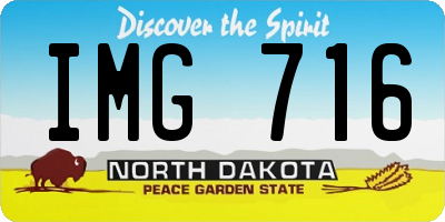 ND license plate IMG716