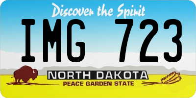 ND license plate IMG723