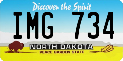 ND license plate IMG734