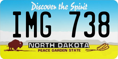 ND license plate IMG738