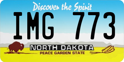 ND license plate IMG773
