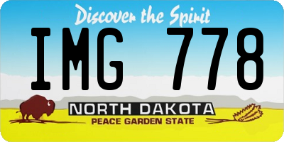 ND license plate IMG778