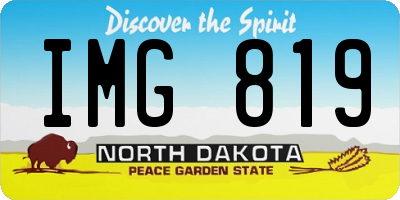 ND license plate IMG819