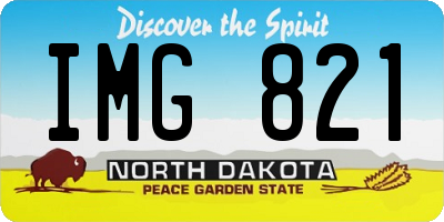 ND license plate IMG821