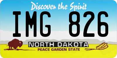 ND license plate IMG826