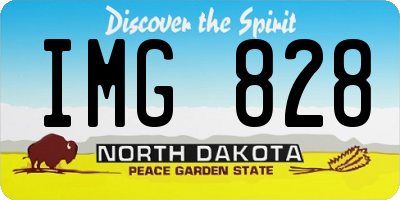 ND license plate IMG828