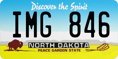 ND license plate IMG846
