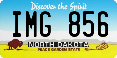 ND license plate IMG856