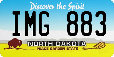 ND license plate IMG883