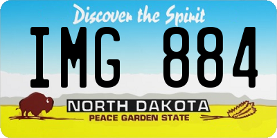 ND license plate IMG884