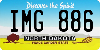 ND license plate IMG886