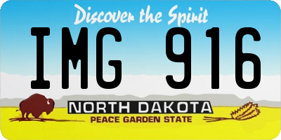 ND license plate IMG916