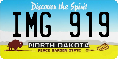 ND license plate IMG919