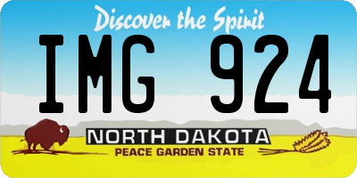 ND license plate IMG924