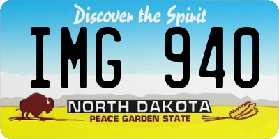 ND license plate IMG940