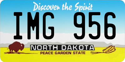 ND license plate IMG956