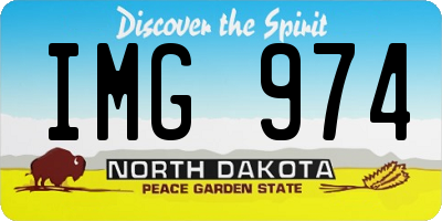 ND license plate IMG974