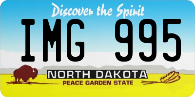 ND license plate IMG995