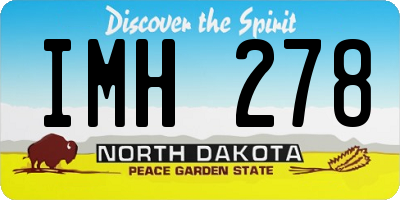 ND license plate IMH278