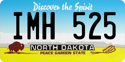 ND license plate IMH525