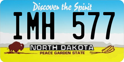 ND license plate IMH577