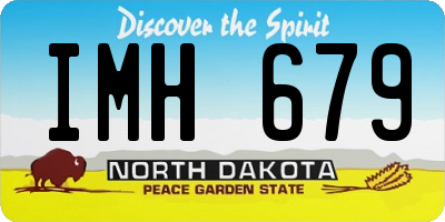 ND license plate IMH679