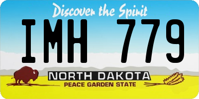 ND license plate IMH779