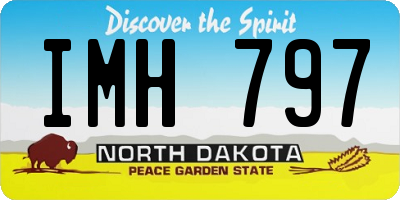 ND license plate IMH797