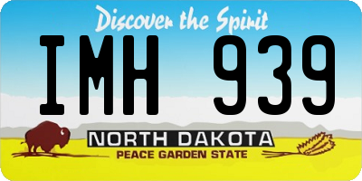 ND license plate IMH939