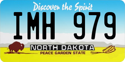 ND license plate IMH979