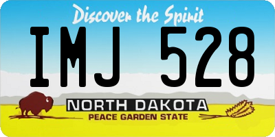 ND license plate IMJ528