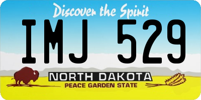 ND license plate IMJ529