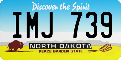 ND license plate IMJ739