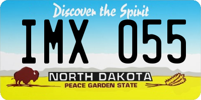 ND license plate IMX055