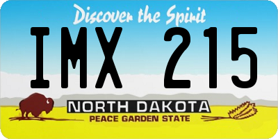 ND license plate IMX215